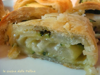 rotolo filante di zucchine