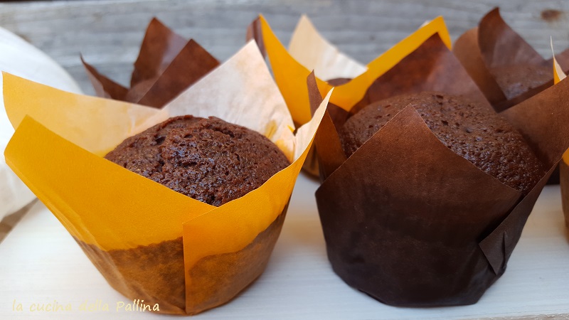 Muffins vegani al cioccolato